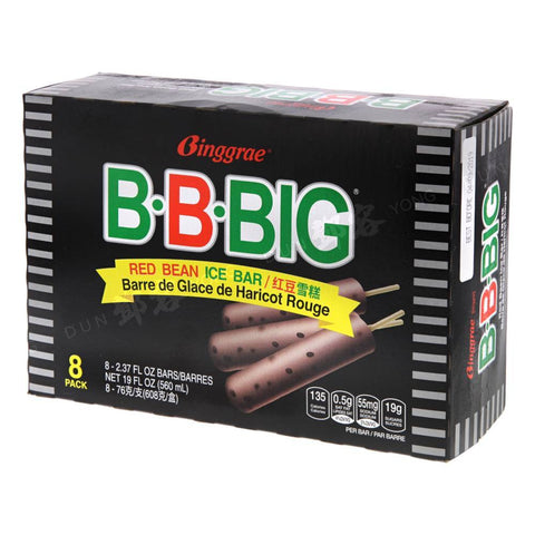 BB Big Creamy Red Bean Ice Bar 8st (Binggrae) 640g
