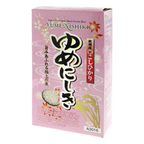 Yume Nishiki Super Premium Kortkorrelige Rijst (Nishiki) 1kg