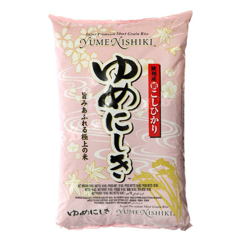 Yume Nishiki Super Premium Kortkorrelige Rijst (Nishiki) 10kg