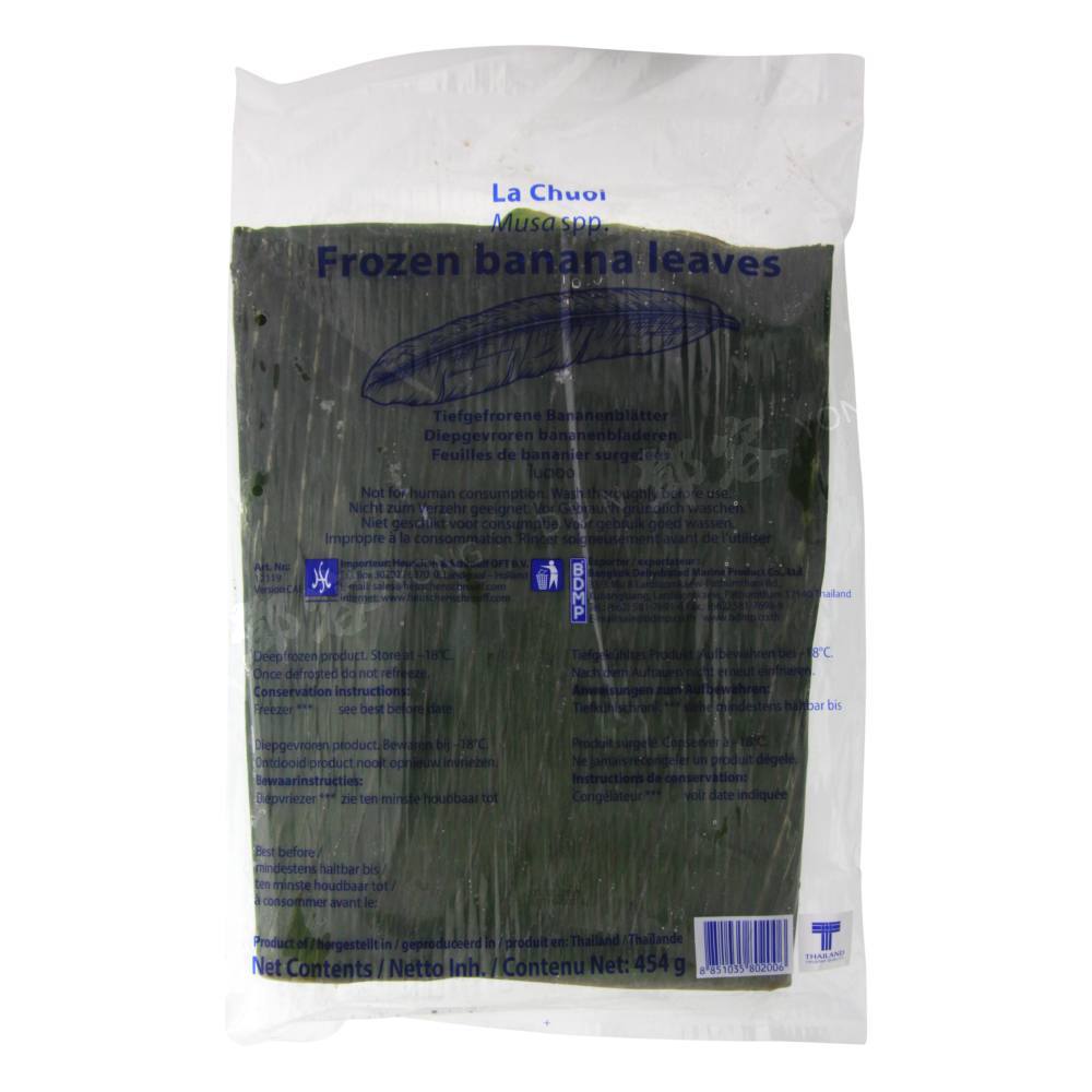 Frozen Banana Leaves (BDMP) 454g Dun Yong