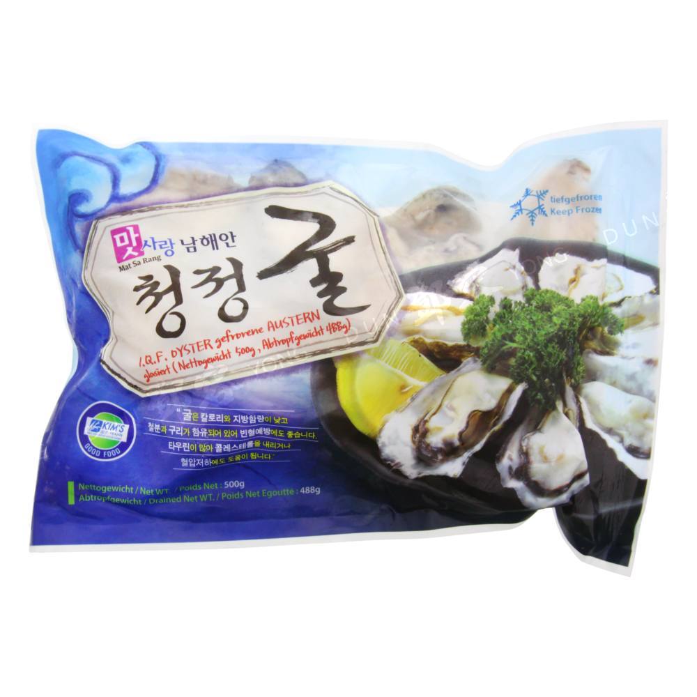 Oysters IQF (KR) 500g Dun Yong