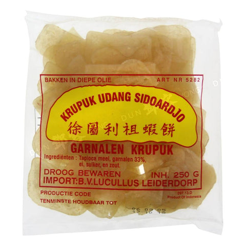 Krupuk Udang Sidoardjo Shrimp Crackers (LUC) 250g
