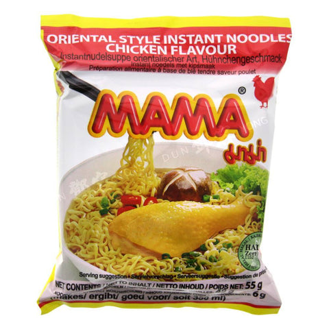 Oriental Style Instant Noodles Chicken Flavour (Mama) 55g