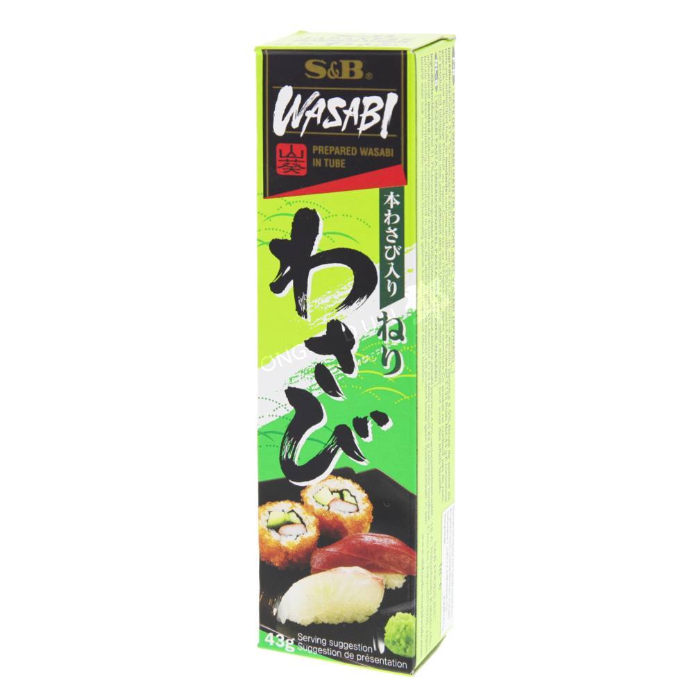 Prepared Wasabi In Tube (S&B) 43g – Dun Yong Webshop