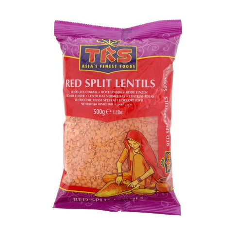 Red Split Lentils (TRS) 500g