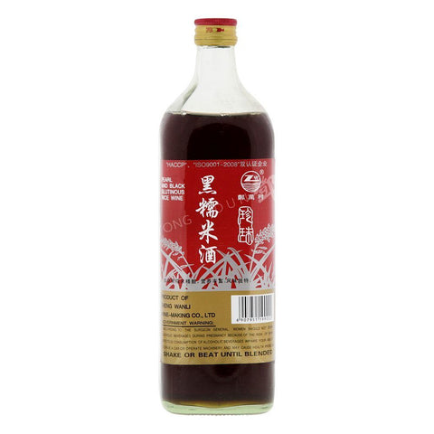 Black Glutinous Rice Wine 12% (Zheng Wanli) 750ml