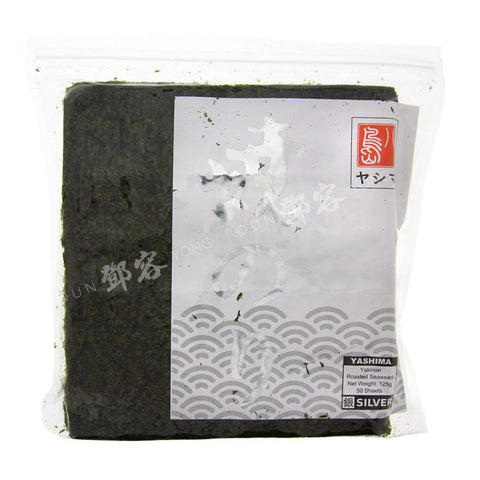 Yakinori Roasted Seaweed Silver 50pcs (Yashima) 140g