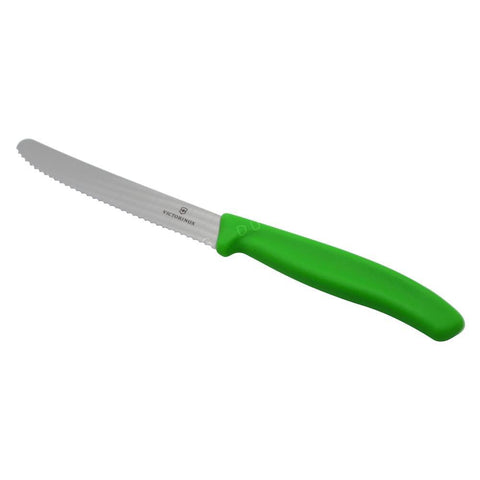 Tomato Knife 11cm Green (Victorinox)