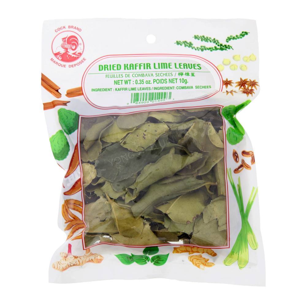 dried kaffir lime leaves