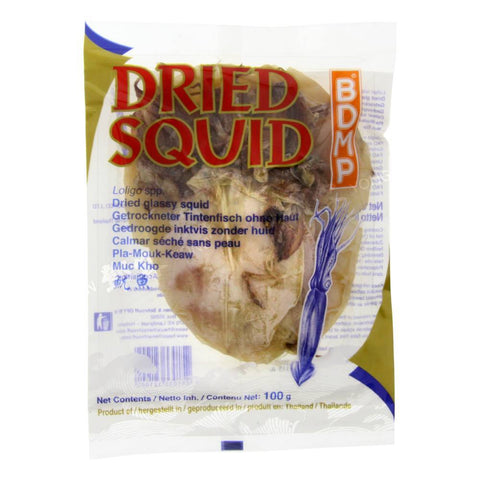 Dried Glassy Squid Muc Kho (BDMP) 100g