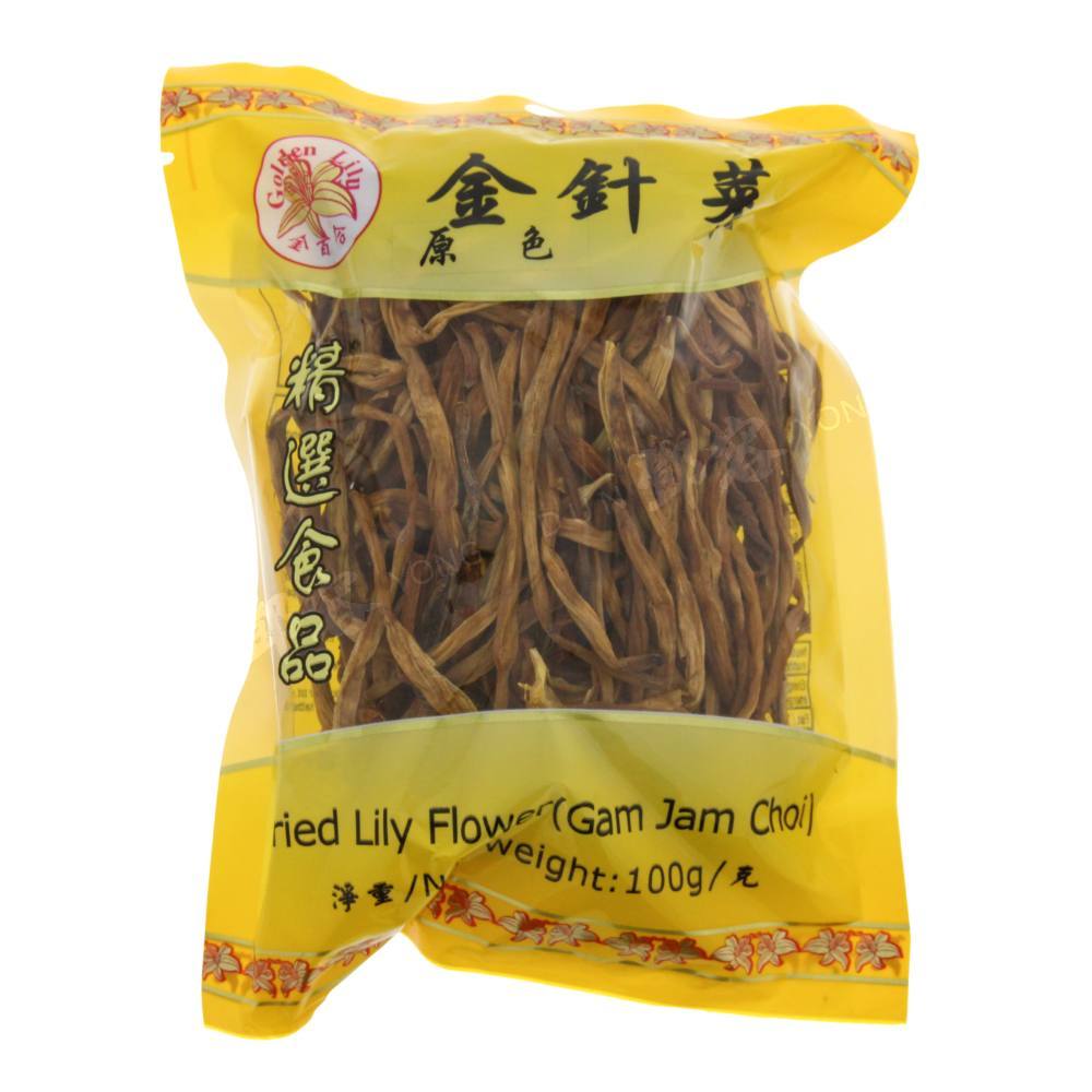 Dried Lily Flower (Golden Lily) 100g Dun Yong