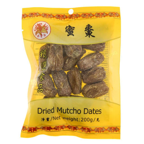 Dried Mutcho Dates (Golden Lily) 200g