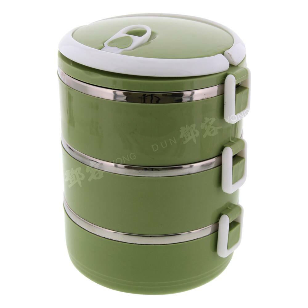 Stainless Steel Thermal Lunch Box - 2.1L