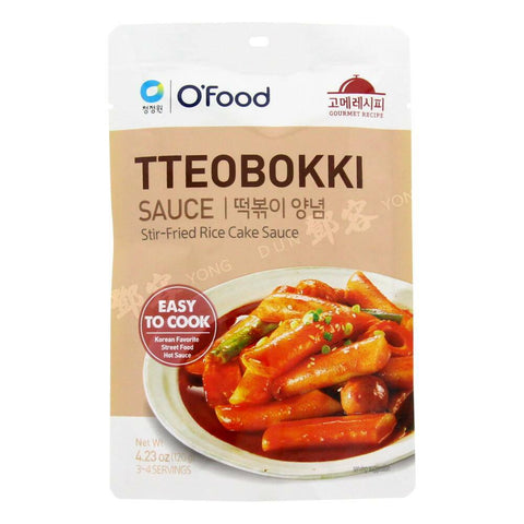 Tteobokki Gewokte Rijstwafelsaus (O Food) 120g