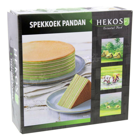 Layer Cake Pandan (Hekos) 570g