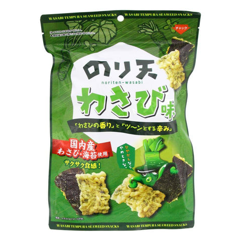 Noriten Wasabi Tempura Cracker (Daiko) 80g
