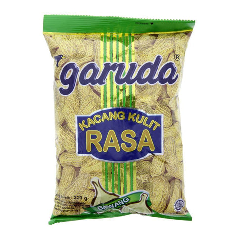 Roasted Peanuts Garlic Kacang Kulit Bawang (Garuda) 220g