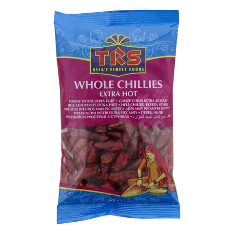 Whole Chilies Extra Hot (TRS) 50g