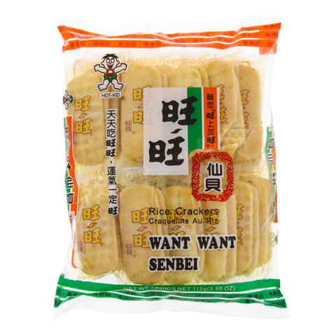 Senbei Rice Crackers (Want Want) 112g
