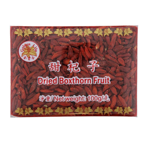 Dried Boxthorn Fruit Natural Goji-berry (Golden Lily) 100g