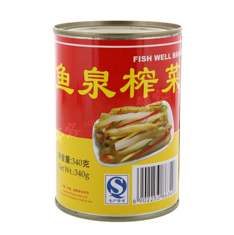 Geconserveerde Groente Zha Cai Strips (Fish Well) 417g