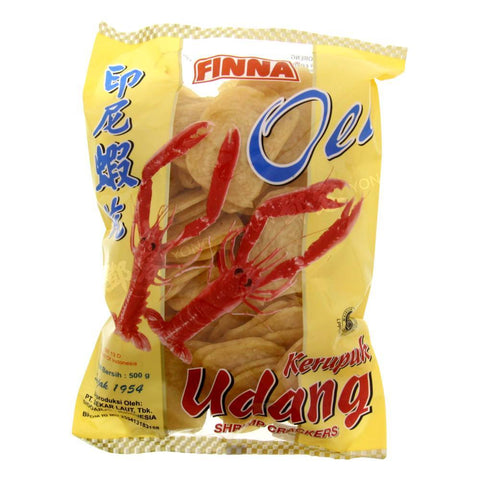 Oei Krupuk Udang Shrimp Crackers (Finna) 500g