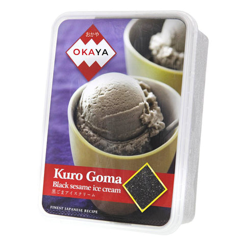 Kuro Goma Black Sesame Ice Cream (Okaya) 1L
