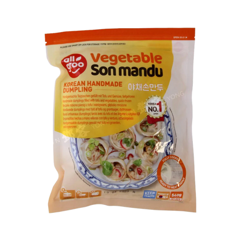 Handgemaakte Groenten Dumpling Son Mandu (Allgroo) 540g