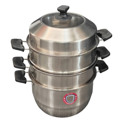 Steamer 4 Layer SS 32cm (Laotesi)