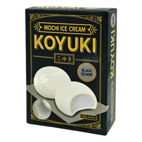 Black Sesame Ice Mochi 6pcs (Koyuki) 180g