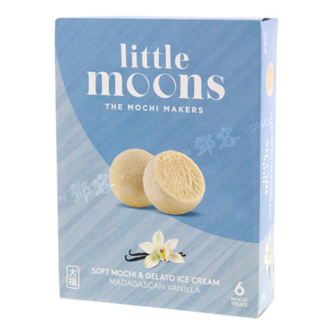Madagascar Vanilla Ice Mochi 6pcs (Little Moons) 192g