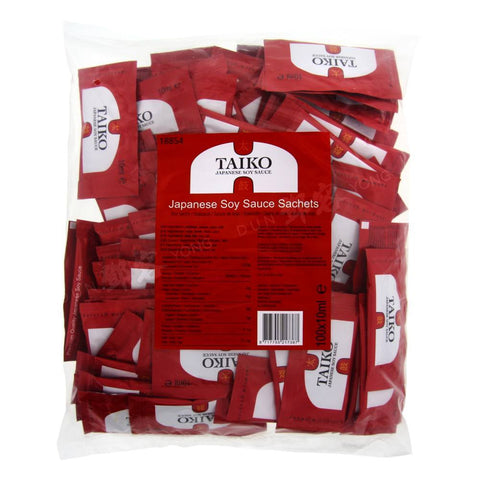 Premium Japanese Soy Sauce Sachets 10ml  (Taiko) 400pcs