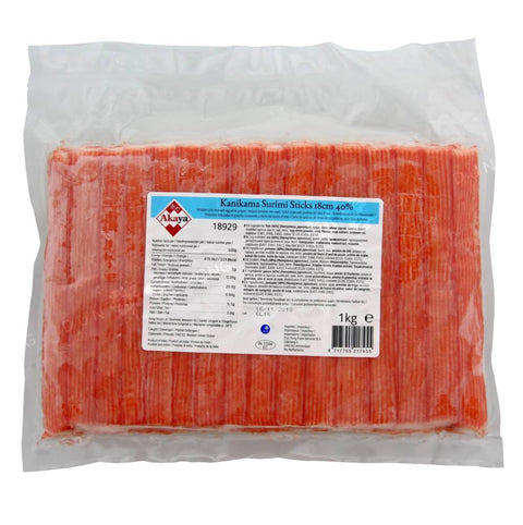 Surimi Maki Sticks 40% 18cm (Okaya) 1kg