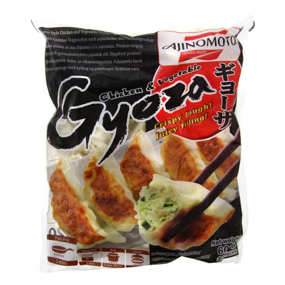 Gyoza (Chicken & Vegetable) 30pcs (Ajinomoto) 600g | Dun Yong Webshop