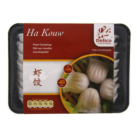 Ha Gau Shrimp Dumpling 40pcs (Delico) 800g