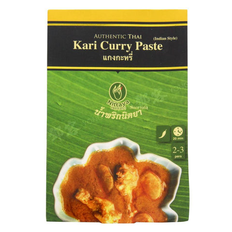 Kari Curry Paste (Indian Style) Yellow (Nittaya) 50g