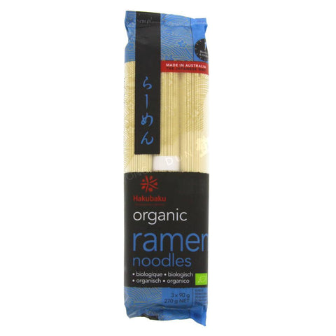 Organic Ramen Noodles (Hakubaku) 270g