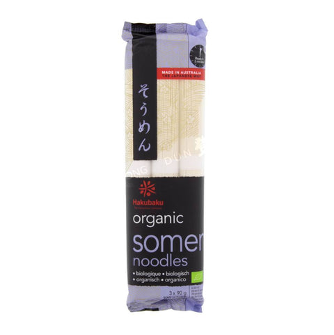 Organic Somen Noodles (Hakubaku) 270g