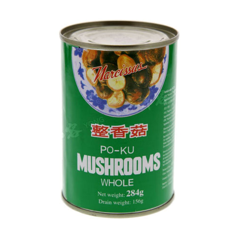 Po-Ku Mushroom Whole (Narcissus) 284g