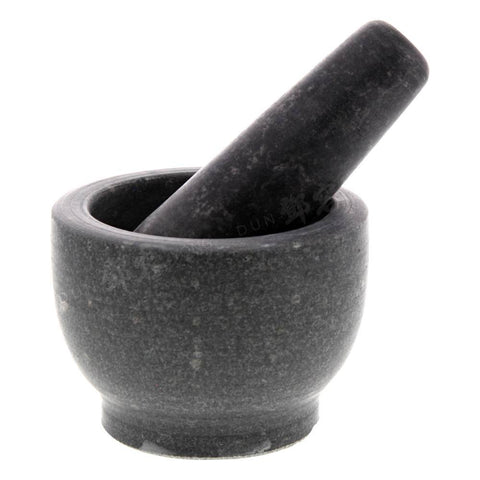 Mortar & Pestle Polished Granite 10cm (Oriental Specialties)