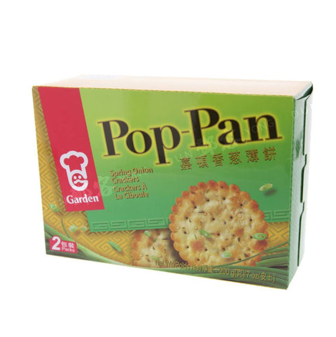 Pop-Pan Chives Crackers (Garden) 200g
