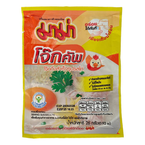 Pre-Cooked Rice Porridge Chicken Flavour (Mama) 26g
