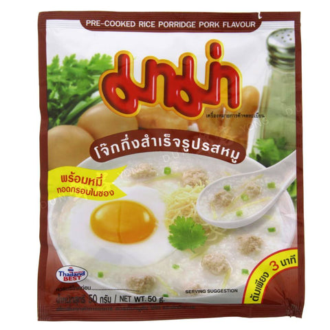Pre-Cooked Rice Porridge Pork Flavour (Mama) 26g