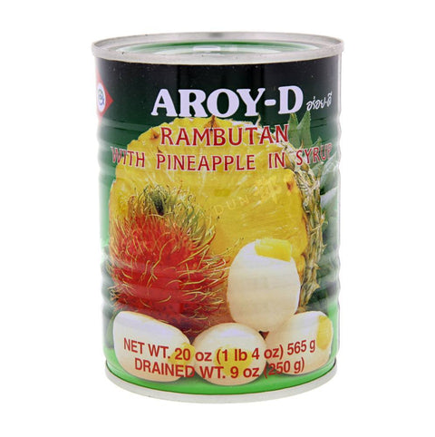 Rambutan with Pineapple in Syrup (Aroy-D) 565g