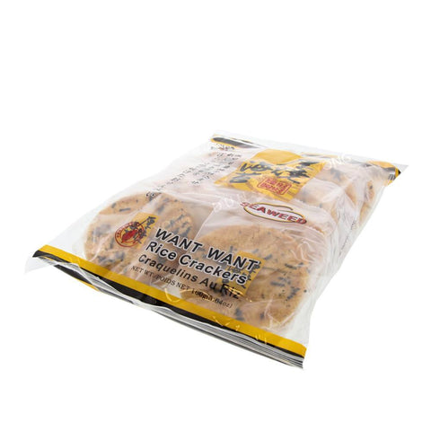 Rice Crackers Seaweed (Want Want) 160g