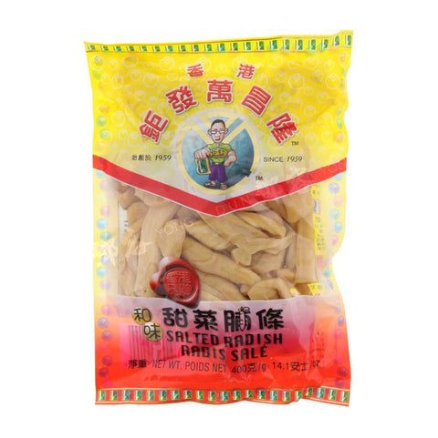 Salted Radish (Man Chong Loong) 400g