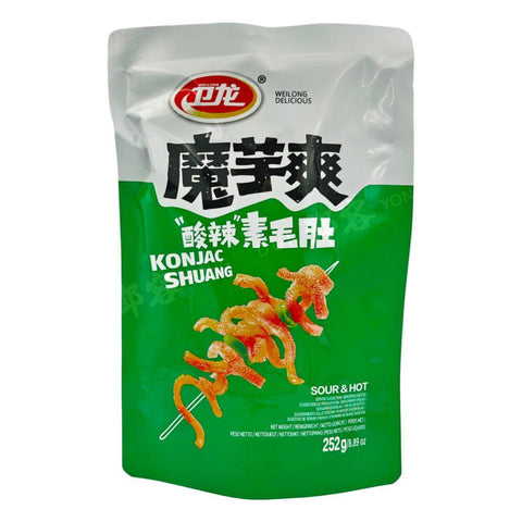 Konjac Shuang Sour &amp; Hot (Weilong) 252g