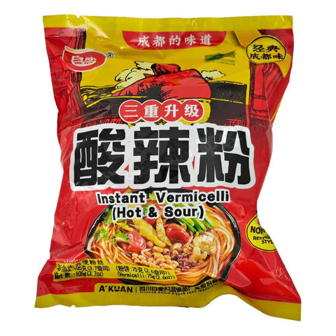 Instant Vermicelli Hot &amp; Sour (Baijia) 105g