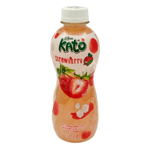 Strawberry Drink with Nata Coco (Kato) 320ml