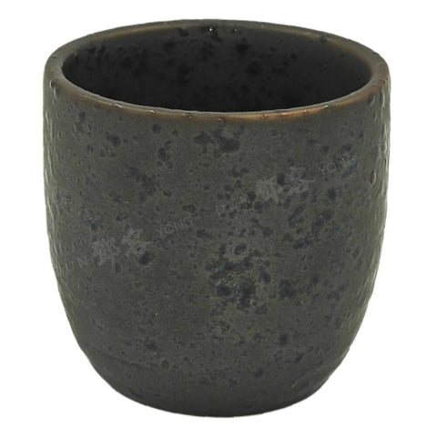 Sake Cup Tetsusabi Black 4.5cm